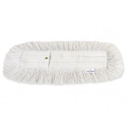 Wkład bawełniany do mopa z zatrzaskami i kieszeniami 100% bawełna do mopowania na sucho