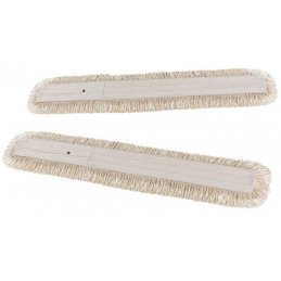 Wkład bawełniany z zatrzaskami do mopa nożycowego do mopowania na sucho