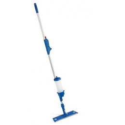 Stelaż ze zbiornikiem mop płaski unilav na rzep do mycia podłóg na wilgotno i dezynfekcji - pureco.pl