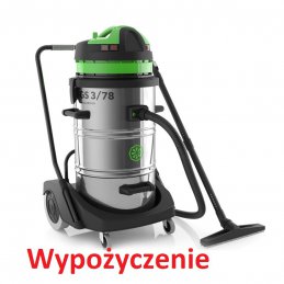 Wypożyczenie odkurzacza trzysilnikowego na sucho mokro Topper 3/78 pureco