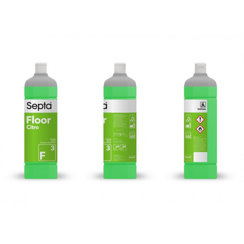Floor F3 Fresh Citro - cytrynowy płyn do mycia podłóg - pureco.pl