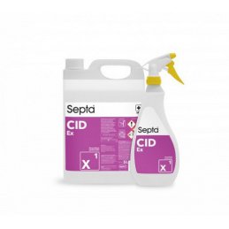 Cid Ex X1 - 5l  i 0,75L - alkoholowy płyn do dezynfekcji powierzchni przeciw wirusom - pureco.pl