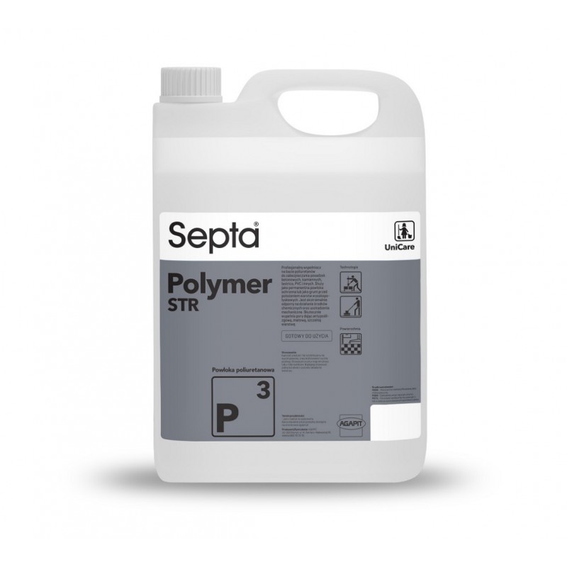 Polymer STR P3 - 5L - wypełniacz podkład do podłóg betonowych i chropowatych - pureco.pl