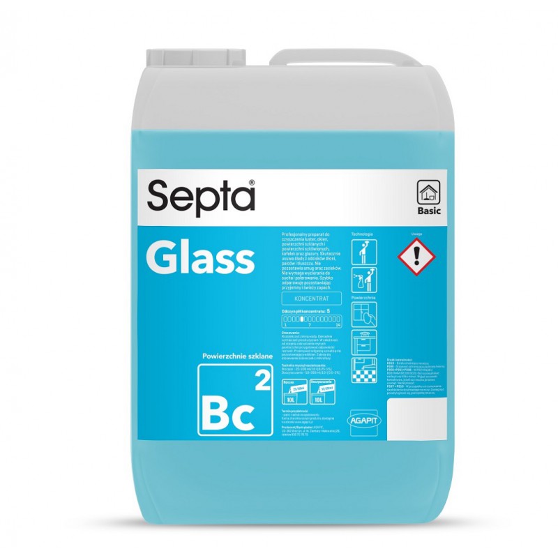 Glass Basic Bc2 - 10L - płyn do mycia szkła - pureco.pl