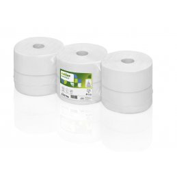 Papier toaletowy Jumbo JT2 duża rolka makulatura Comfort, 320 m, 6 szt, 2 warstwy Wepa 316790- pureco.pl