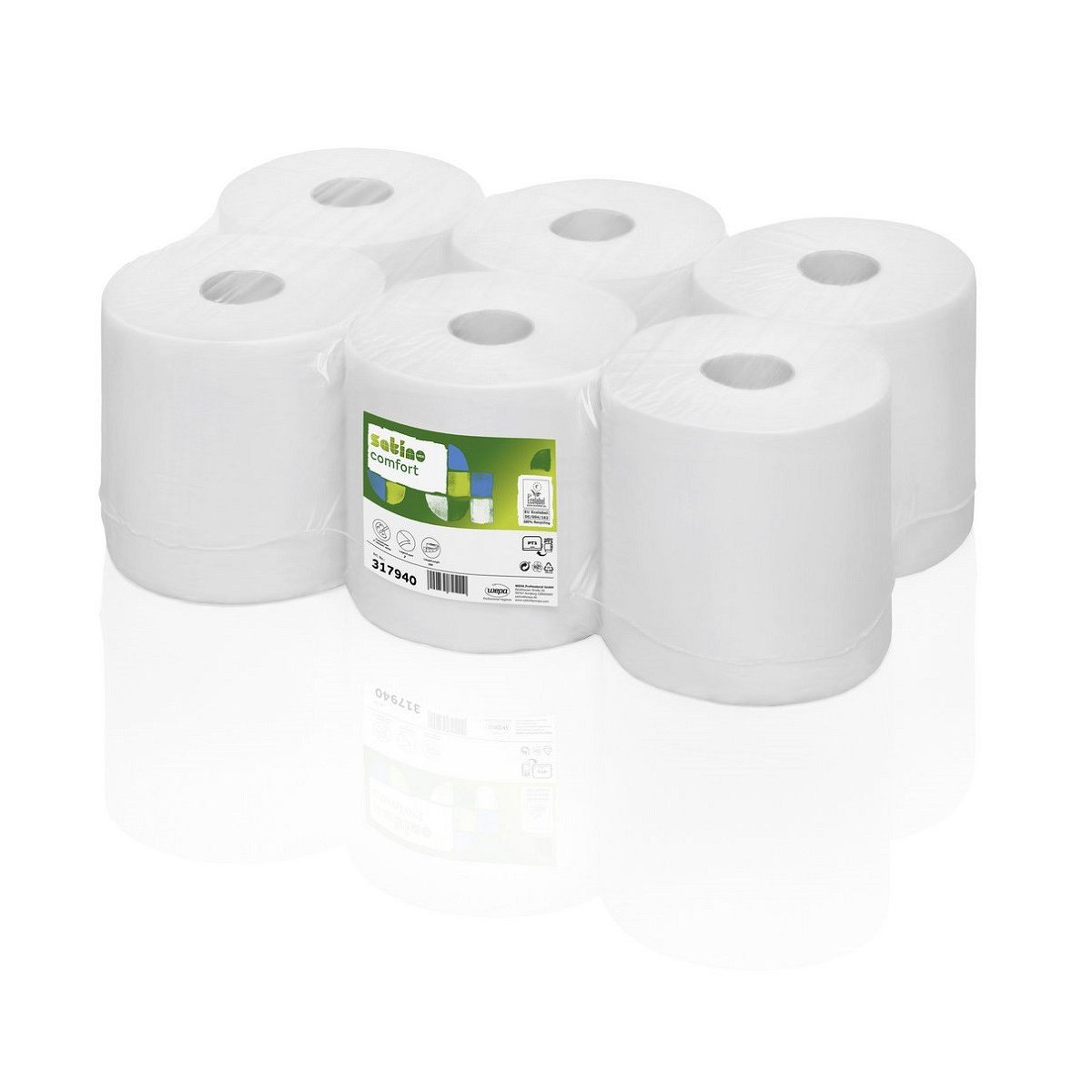 Ręcznik papierowy PT1 w roli makulatura Comfort, 150 m, 6 szt, 2 warstwy Wepa 317080 317940 - pureco.pl