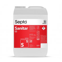 Septa Sanitar Cl S5 profesjonalny żel do usuwania pleśni i grzyba w łazience - 10L - pureco.pl