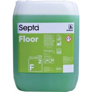 Septa Floor F 2 -  profesjonalny nabłyszczający płyn do mycia podłóg bezpieczny - pureco.pl