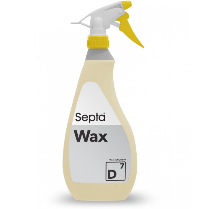 Septa Wax D 7 wosk do zabezpieczenia i nabłyszczania lakieru karoserii samochodu