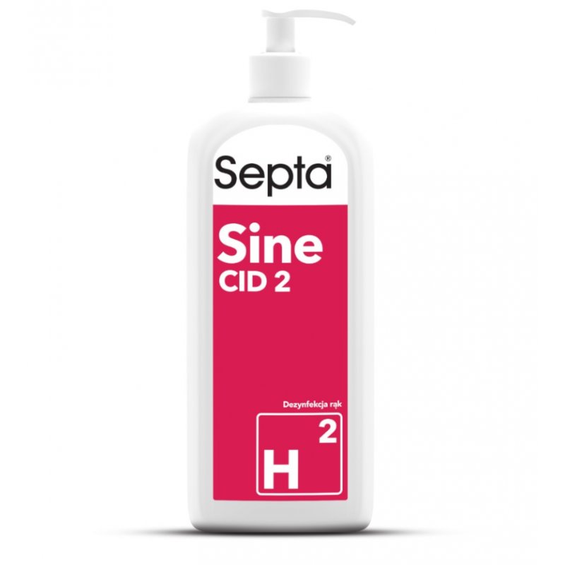 Septa SineCid H2 profesjonalny płyn do dezynfekcji rąk z akloholem i solami amonowymi