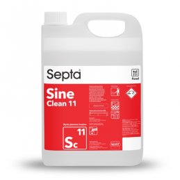 Septa SineClean 11 Sc11 koncentrat do kwaśnego pianowego mycia powierzchni w gastronomii