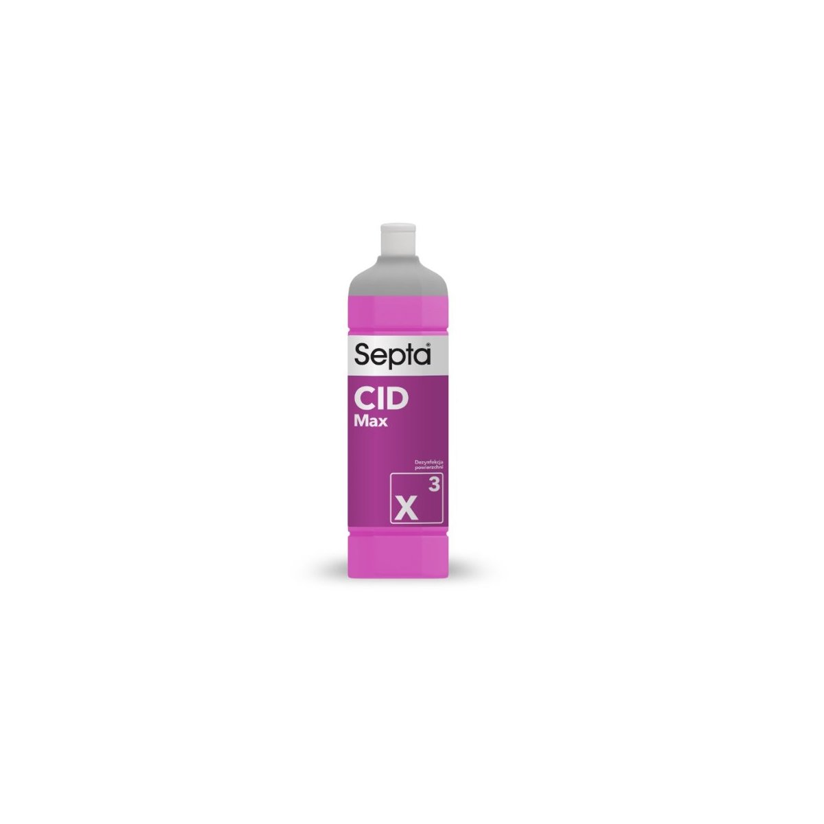 Septa Cid Max X3 płyn koncentrat do dezynfekcji powierzchni pełne spektrum grzyby i wirusy -pureco.pl