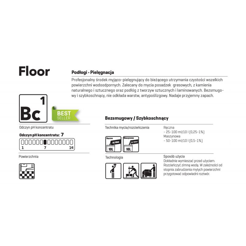 Septa Floor Basic BC1 / charakterystyka produktu