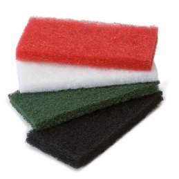 zestaw czterech padów prostokątnych do szorowania