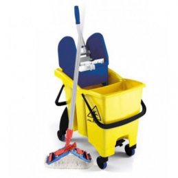 Gemini Filmop wiadro dwukoorowe z wyciskarką i mopem