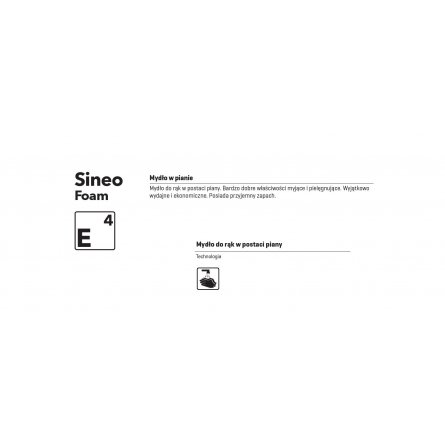 Septa Sineo Foam E4 / charakterystyka produktu
