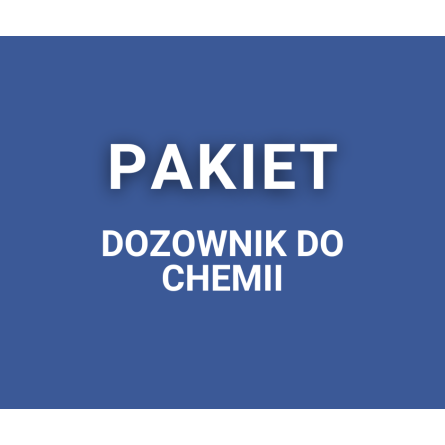 Pakiet Dozownik do chemii Pureco