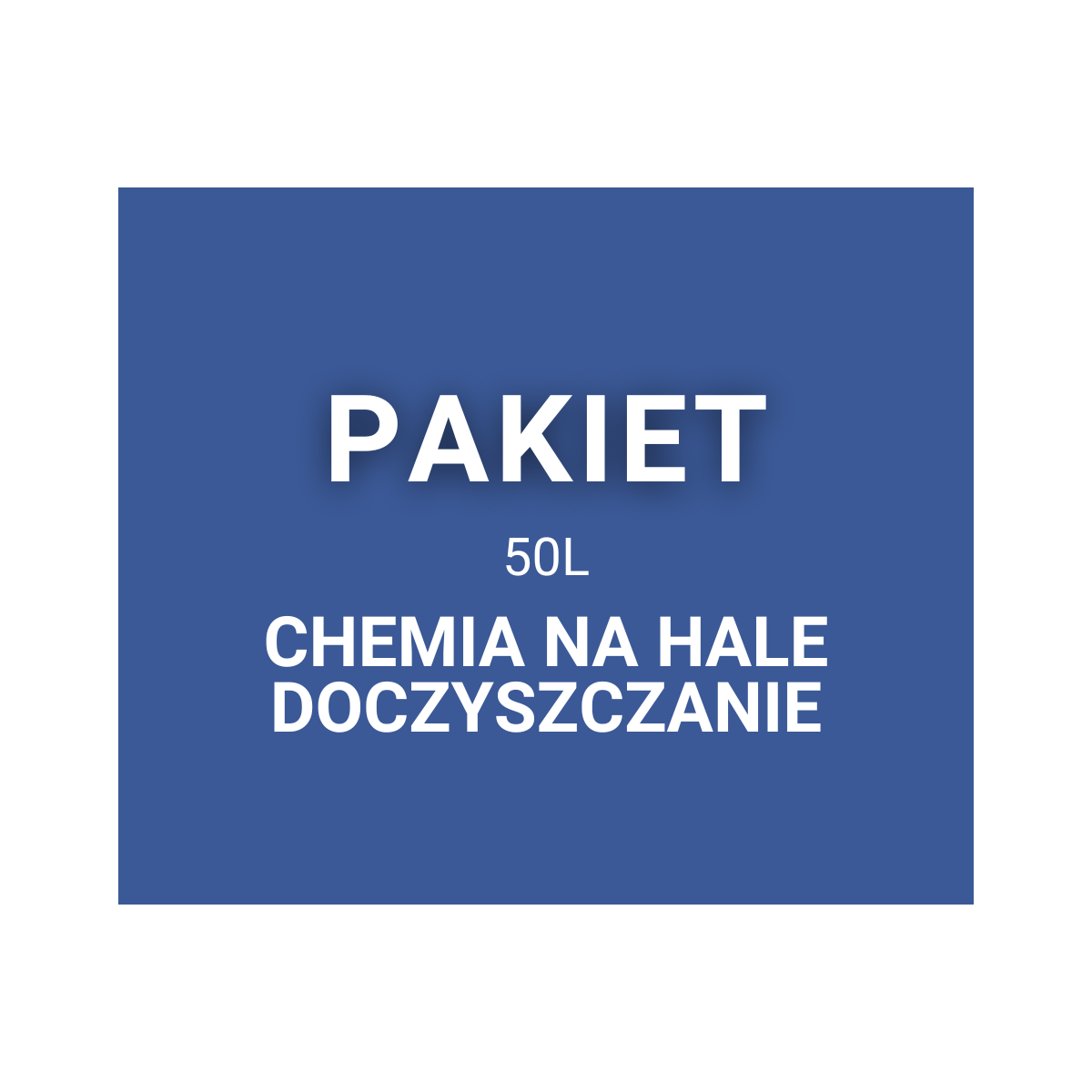 Pakiet chemia na hale 50L Pureco