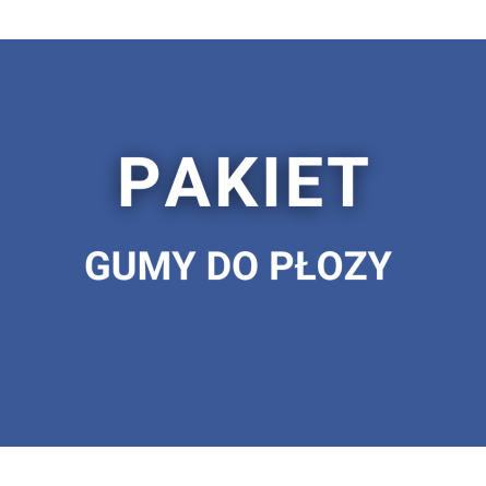 Pakiet Gumy do płozy co 3 miesiące Pureco