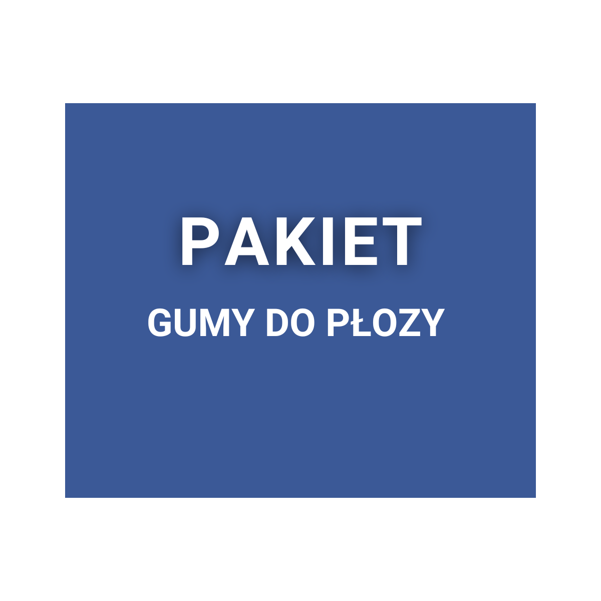 Pakiet Gumy do płozy co 3 miesiące Pureco