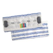 Mop płaski z mikrofibry biało niebieski do systemy easy wash filmop pureco