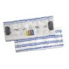 Mop płaski z mikrofibry biało niebieski do systemy easy wash filmop pureco