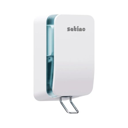 Mały biały dozownik do mydła na woreczki wepa satino