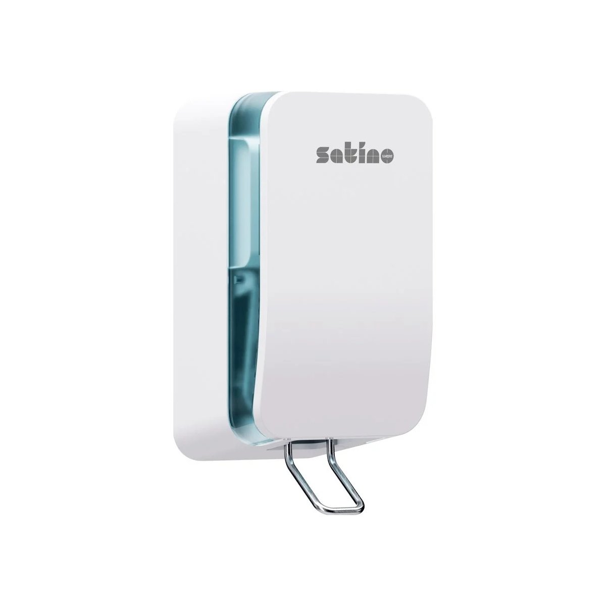 Mały biały dozownik do mydła na woreczki wepa satino