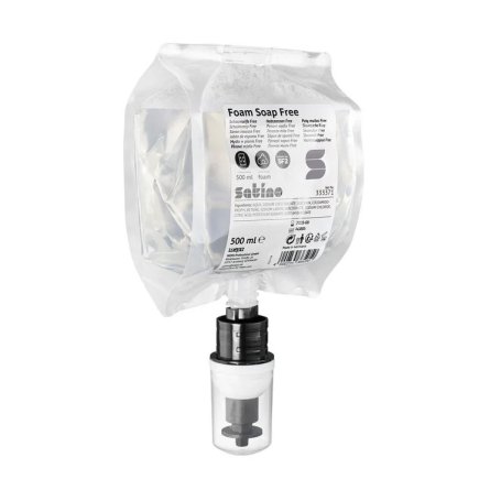 Profesjonalne mydło w woreczku , które nie zawiera barwników i zapachów.