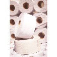 Papier toaletowy duża rolka Jumbo biały makulatura eco premium12 szt.