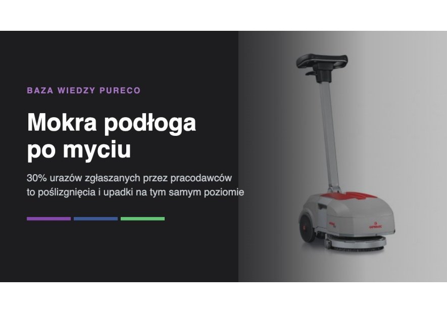 Mokra podłoga po myciu — jak ograniczyć ryzyko poślizgnięć