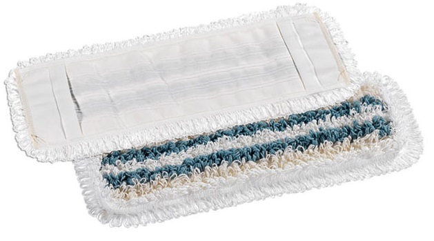 profesjonalny mop z trzech rodzajów włókien bawełna mikrofibra i poliester