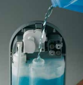 automatyczny dozownik do mydła w płynie z pojemnikiem do napełniania