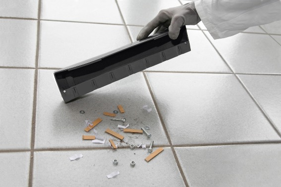 Walcowe szczotki Vispy 35 BS zbierają drobne śmieci podczas mycia