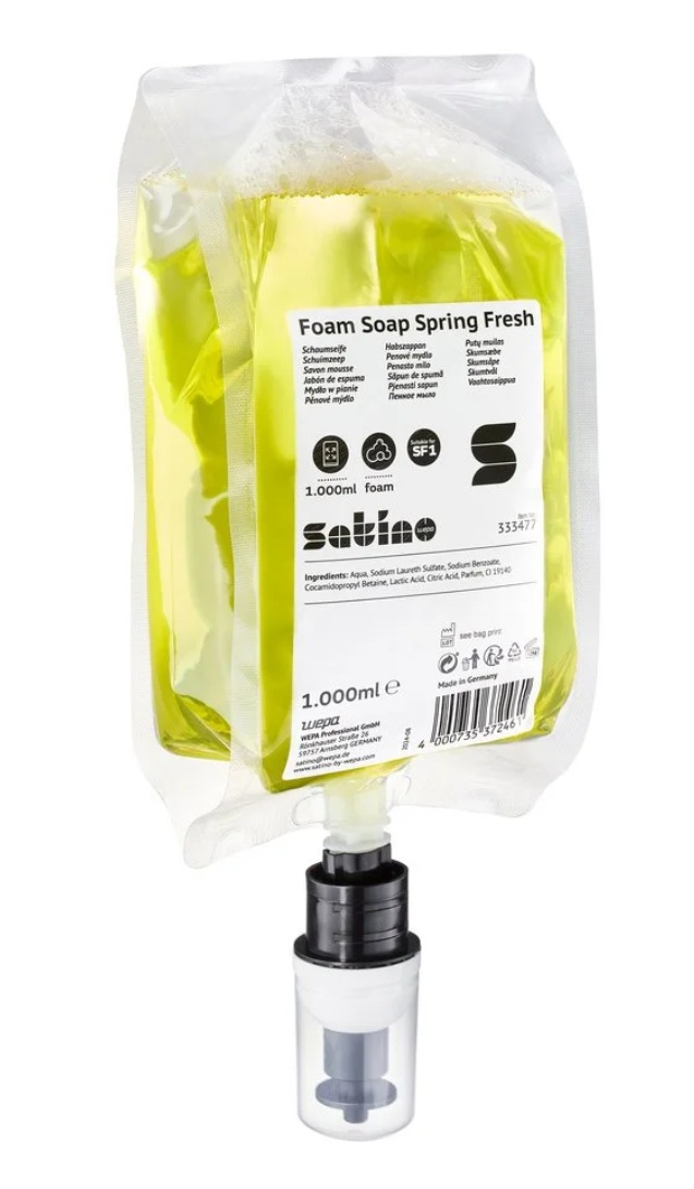 wkład do profesjonalnego mydła w piance sf1. Pureco